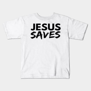 Jesus Saves Funny Christian Kids T-Shirt